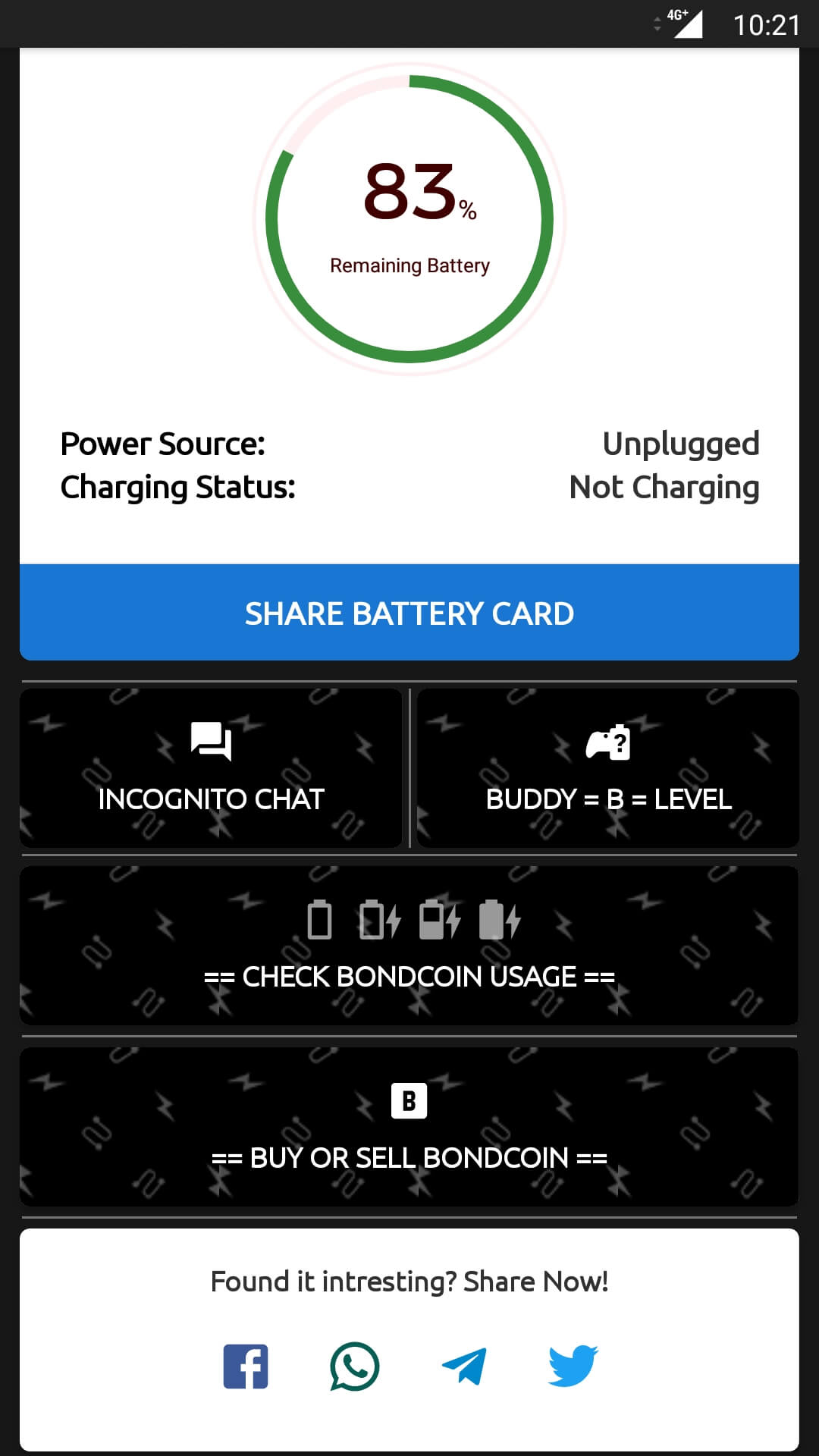 Battery Bond App - Battery Tracking